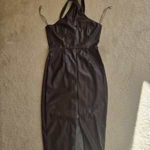 SAYLOR Chic Black Backless Dress